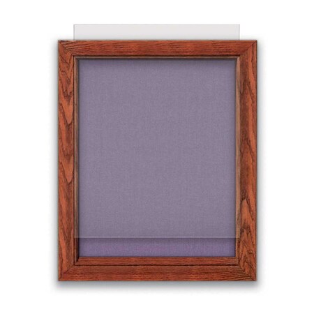 United Visual Products Indoor Enclosed Combo Board, 72"x36", Gold Frame/Green & Apricot UVCB7236G-GREEN-APRICOT